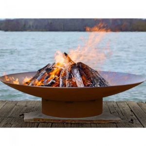 FIre Bowl Contemporary Large 900 – Mild Steel