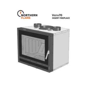 Northern Flame fan set for Vesta 70 / 90 insert fireplace